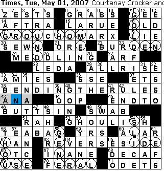 The crosswordleak.com system found 8 answers for chaotic crossword clue. Crossword Rules Briefly | crossword puzzle bahasa inggris