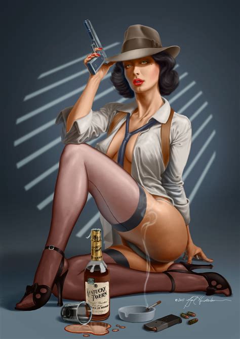 Check out amazing pin_up_girl artwork on deviantart. Nigel Hendrickson - Pin Up and Cartoon Girls Art | Vintage ...