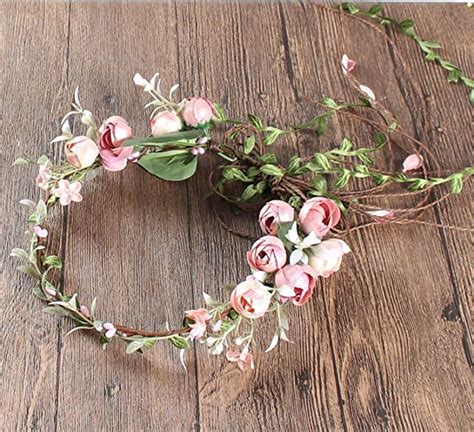 Check spelling or type a new query. Amazon.com: Floral Fall Adjustable Bridal Flower Garland ...