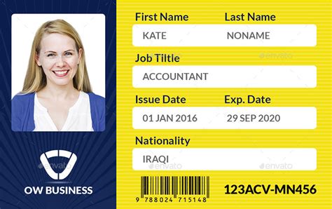 100+ of unique, professionally curated id card templates that load instantly and are fully customizable. Multipurpose Business ID Card Template Vol.2 by OWPictures ...