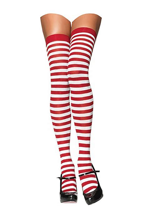 Yet, candy canes aren't the only popular christmas candy. Womens Candy Cane Stockings - Ladies Sexy Christmas Tights