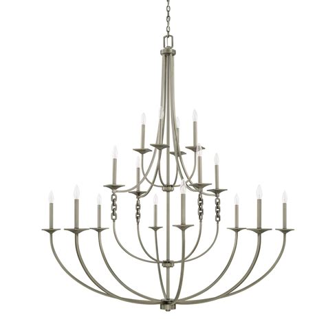 The light cluster has four horizontally mounted medium base sockets and is a perfect design for vintage filament bulbs. Capital Lighting Fixture Company Wallace Antique Nickel 16 ...