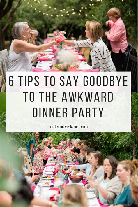 Yeah, those tables are often awkward. 6 Secrets to Saying Goodbye to the Awkward Dinner Party ...