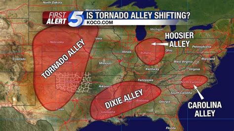 Canada is a country in the northern share of north america. Tornado Alley map: These maps show where devastating tornadoes take place in the USA - Strange ...