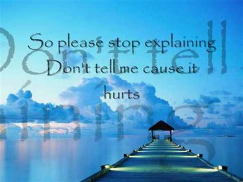 Don't speak (traduzione in olandese). No Doubt- Don't Speak w/ lyrics - YouTube