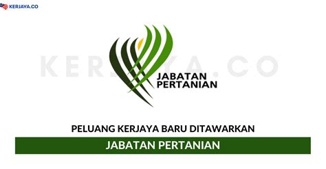 Jawatan kosong perbadanan putrajaya 2018. Jawatan Kosong Terkini Jabatan Pertanian • Kerja Kosong ...