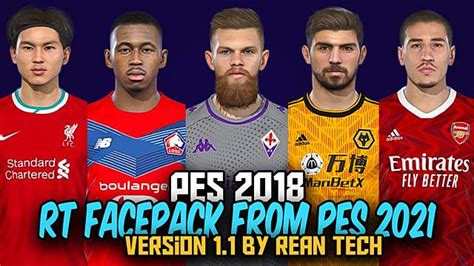 Another year has passed and that means a new release in konami's pro evolution soccer franchise. PES 2018 & PES 2019 RT Facepack From PES 2021 V1.3