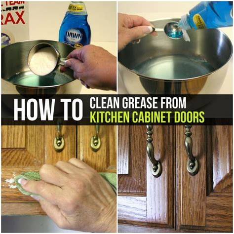 You can keep on low heat until melted. How to Clean Grease from Kitchen Cabinets ~ Missie's Kitchen