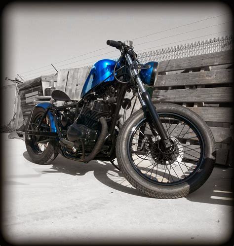 Front brake line from apex. ϟ Hell Kustom ϟ: Honda Rebel 250 2001 By Tail End Customs