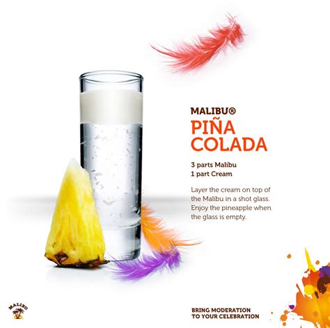 A true nod to the tropics, malibu original shares the spirit of summer in every if you're looking for a way to celebrate national piña colada day this year, mix up one of these variations on the classic cocktail with coconutty. Pina Colada | Rum drinks, Malibu rum drinks, Fun drinks ...