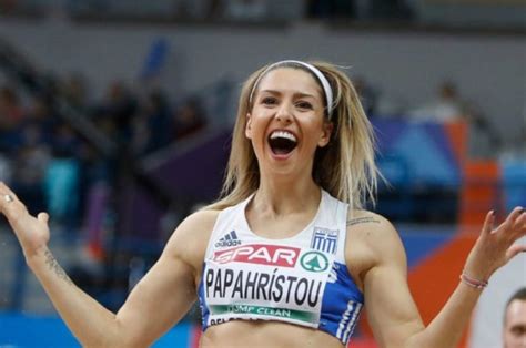 She won two gold medals at the european athletics u23 championships and represented greece at the 2011 world championships in athletics. Παπαχρήστου: «Ένιωσα λύτρωση και ανακούφιση » (aud)