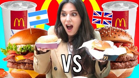 Watch the video and find out. MCDONALDS ARGENTINA vs INGLATERRA - Cual es Mejor? | Steph ...