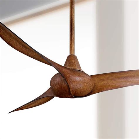 From minka aire comes this contemporary ceiling fan in a beautiful distressed koa finish. 52" Minka Aire Wave Distressed Koa Ceiling Fan - #2N535 ...