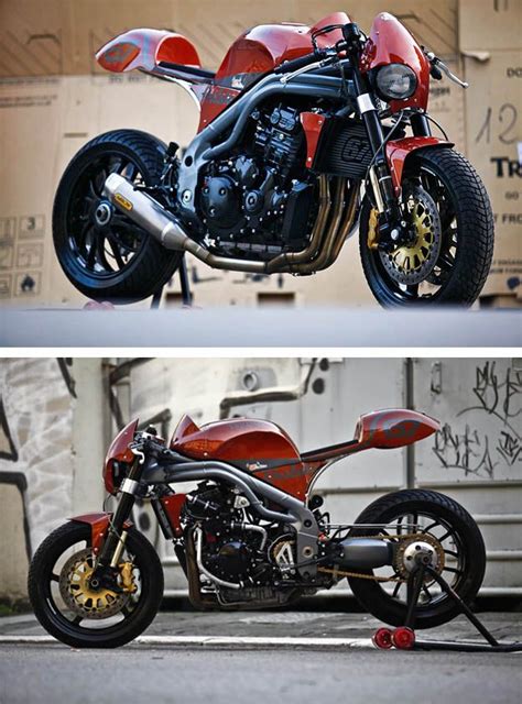 But its exhaust looks like. Triumph Speed Triple | ドゥカティ, バイク