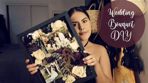 $9.99 quick view sale mr & mrs wood decor was: HOW TO PRESERVE YOUR WEDDING BOUQUET DIY! || Hobby Lobby ...