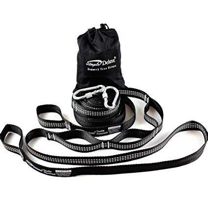 Most hammock tree straps use the same simple system. Simple Deluxe Pair of XL Heavy Duty Hammock Tree Straps,12 ...