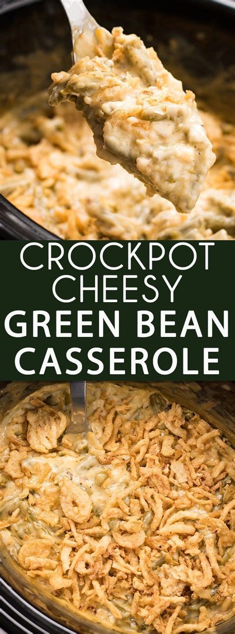 You really can't go wrong with white beans (cannellini, great northern, or navy) or pinto beans. Slow Cooker Green Bean Casserole - The Salty Marshmallow ...