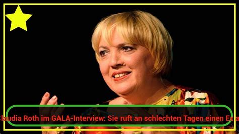 Old footballer and crisp magnate. Claudia Roth im GALA-Interview: Sie ruft an schlechten ...