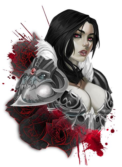 Now let's start drawing this awesome vampire. ArtStation - vampire knight portrait, DJ Terczak | Vampire ...