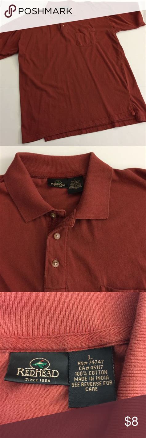 Jordan brand nike nike golf puma travis mathew under armour. Redhead brand knit men's shirt sz L Redhead brand cotton ...