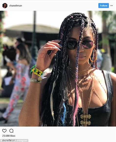 Duck and cover, kendall jenner! Chanel Iman strips off to skimpy bikini top for Coachella | Daily Mail Online