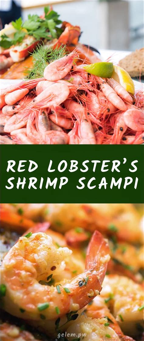 Add the olive oil to the skillet with the shrimp. Red Lobster's Shrimp Scampi | Shrimp scampi, Red lobster ...