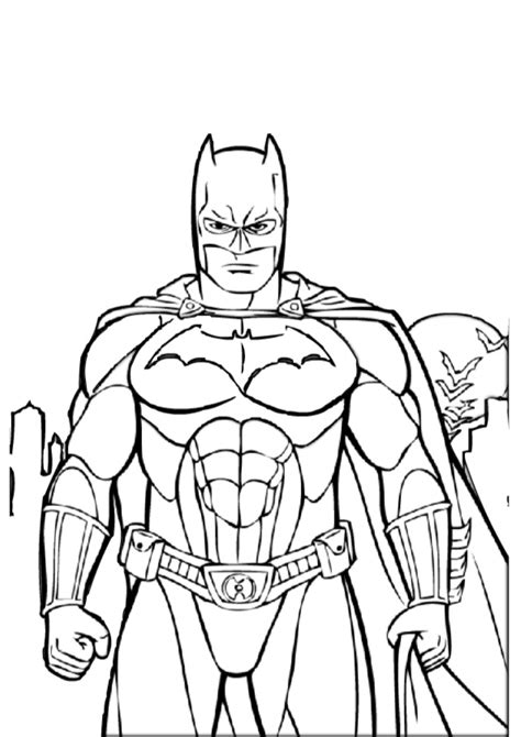 The fate of gotham city can wait a couple of hours! Free Printable Batman Coloring Pages: DC Comics » Print ...