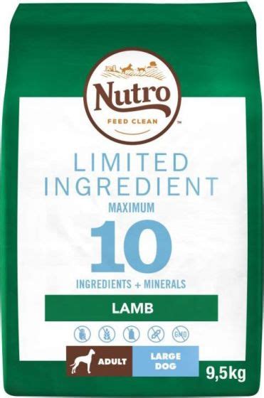 Nutro manufactures dog food for dogs of all ages. Nutro Limited Ingredient Adult | Nutritional Rating 75%