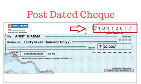 It is a cheque issued at any point in time by the drawer but contains a future date, i.e. Various Types of Cheques | Bank Exams Today