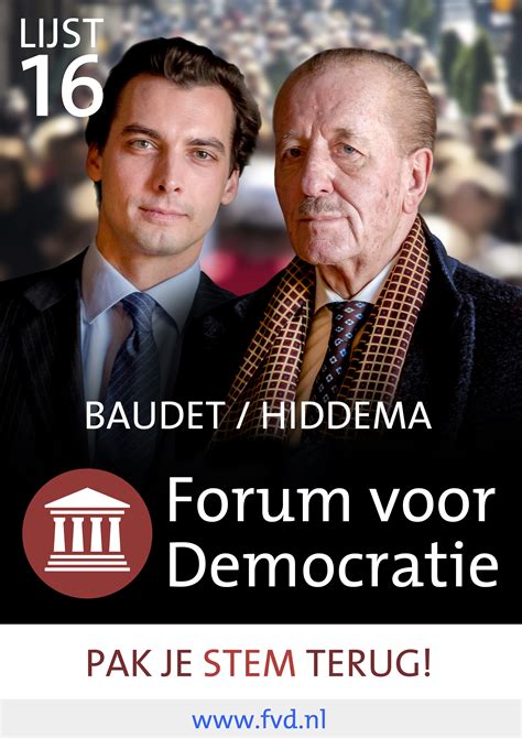 Forum voor democratie | fvd voor de vrijheid. ProDemos - ProDemos winkel - Spellen en Posters