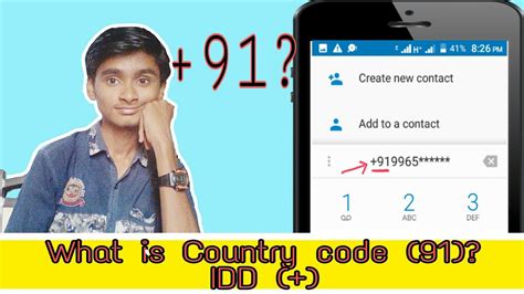 You received an unknown call with the country calling code +91? What is country code ( 91 ) and IDD? - YouTube