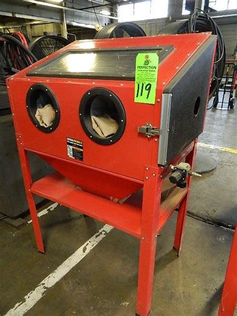 Works great and with the breather. Central Pneumatic Sand Blast Cabinet, 40-Lb. Cap. - Price ...