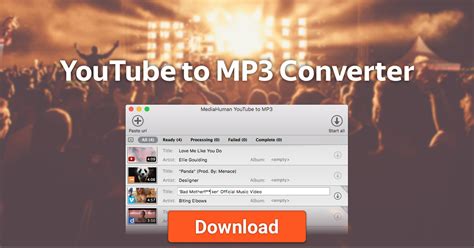 Convert2mp3 is a free online media conversion web tool that allows you to convert any video link or file to various formats without the need to install any software convert2mp3.net allows you to convert and download your favourite videos from youtube, facebook, instagram, dailymotion, twitter, vimeo. Free YouTube to MP3 Converter - download music and take it ...