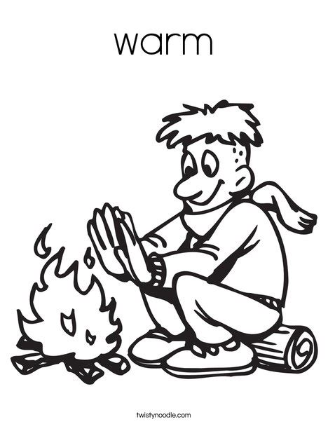 Touch device users, explore by touch or with swipe gestures. Campfire Coloring Page at GetColorings.com | Free ...