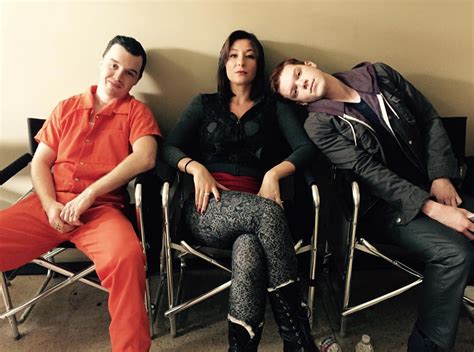 Thanks to lady_junky for the heads up. Noel Fisher, Isidora Goreshter and Cameron Monaghan ...