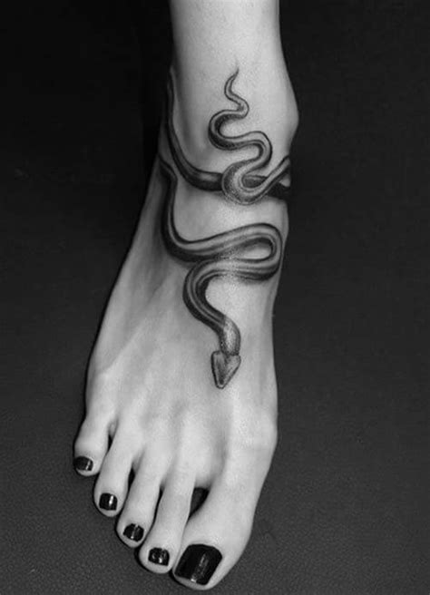 Snake leg tattoo pinterest @corkieboltonjewelry #snaketattoo #tattoo #snake. Scary Snake Tattoose On The Leg / Snakehead tattoos have a lot of energy and movement. - Vonny Wall