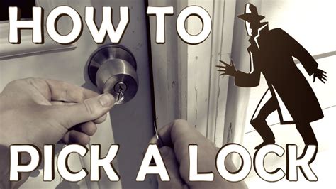 If you want to keep burglars and other unwanted guests out of your rv, get good locks! How To Pick a Lock Like a Spy - YouTube