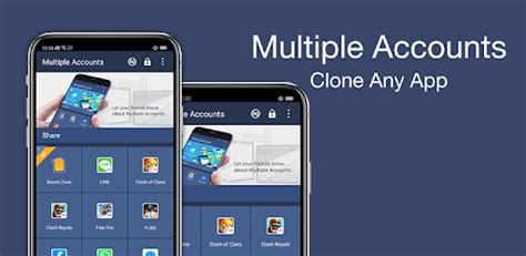 Multiple Accounts: Parallel Space & Dual Accounts - Apps ...
