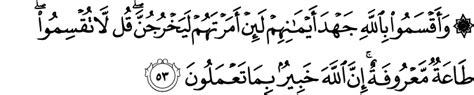 Σf = jumlah kemunculan kata (berdasarkan huruf arab gundul). Surat An Nur Ayat 2