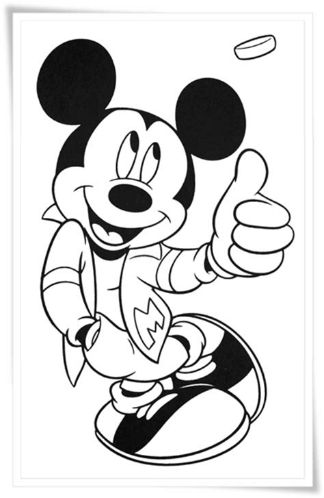 Ausmalbilder zum Ausdrucken: Ausmalbilder Micky Maus