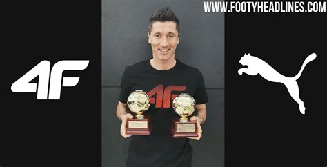 Robert lewandowski ist bei den bayern als rekordtorjäger auf dem zenit. Lewandowski Joins Polish Sportswear Brand 4F - Footy Headlines