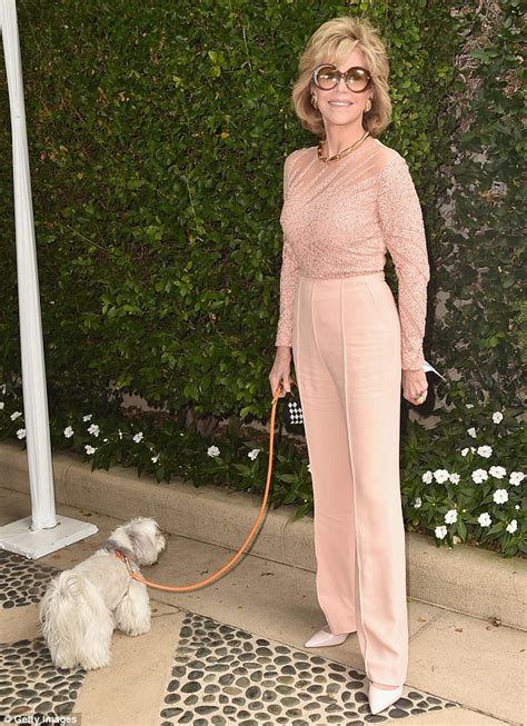 Though fonda's exercise videos today, fonda is famous—among other things—for her willingness to bare it all, even in her advanced age. Jane Fonda shows off her age-defying figure in sparkling ...