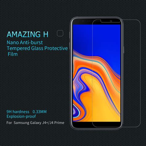 Samsung galaxy j4 android smartphone. Nillkin Amazing H tempered glass screen protector for ...