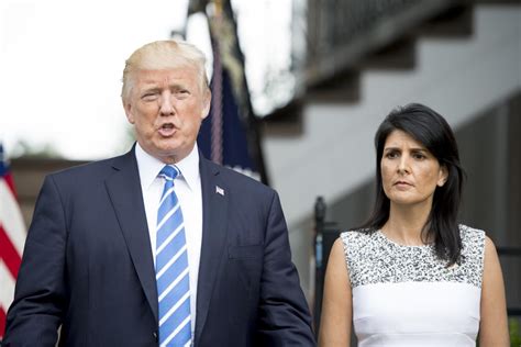 She is the 29th person to serve in the position. Nikki Haley klinkt steeds meer als haar baas Trump - De ...