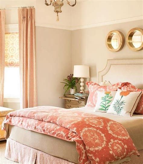 Teal coral gold with images decor bedroom decor coral. Bedroom Ideas Tan Walls in 2020 | Coral bedroom, Small ...