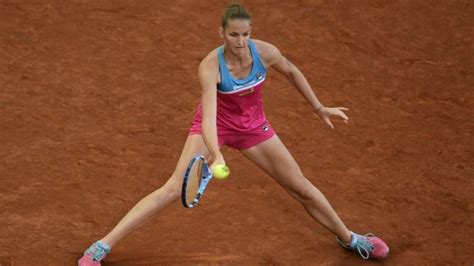 Maria was top seed and had a bye in the first round. Watch: Furious Pliskova damages umpire's chair for poor ...