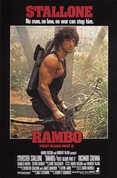 The film was the first to be mostly written by sylvester stallone, although he had the help of james cameron. RAMBO FIRST BLOOD PART 2 - Pictorial Press - Music, Film ...