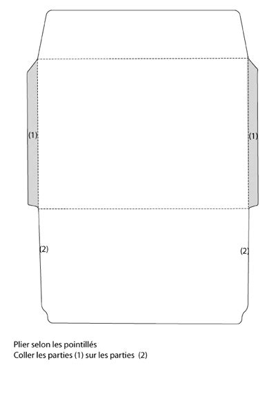 Wenn sie ein mobiltelefon verwenden, können sie auch die menüleiste des browsers verwenden. Enveloppe personnalisée , Tuto pour faire - Loisirs ...