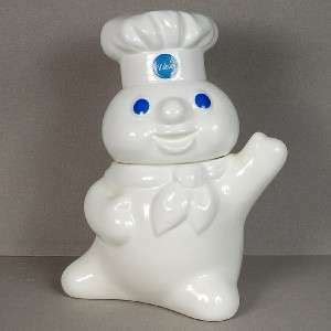 With serrated knife, cut each roll into 6 slices. PILLSBURY DOUGH BOY CERAMIC COOKIE JAR & KITCHEN ...
