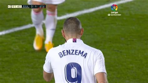 Courtois, odriozola, militao, varane, marcelo; Höjdpunkter: Benzema stor matchhjälte för Real Madrid mot Athletic Bilbao - fotbollskanalen.se